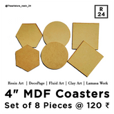MDF Coasters